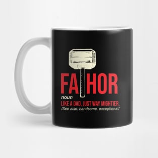 FaThor Gift for Fathers day Mug